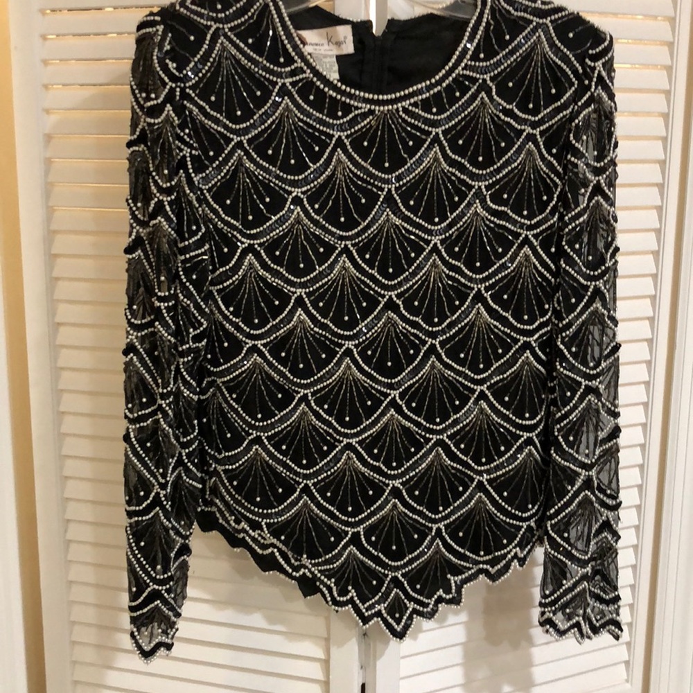🌺Vintage Laurence Kazar Dress blouse